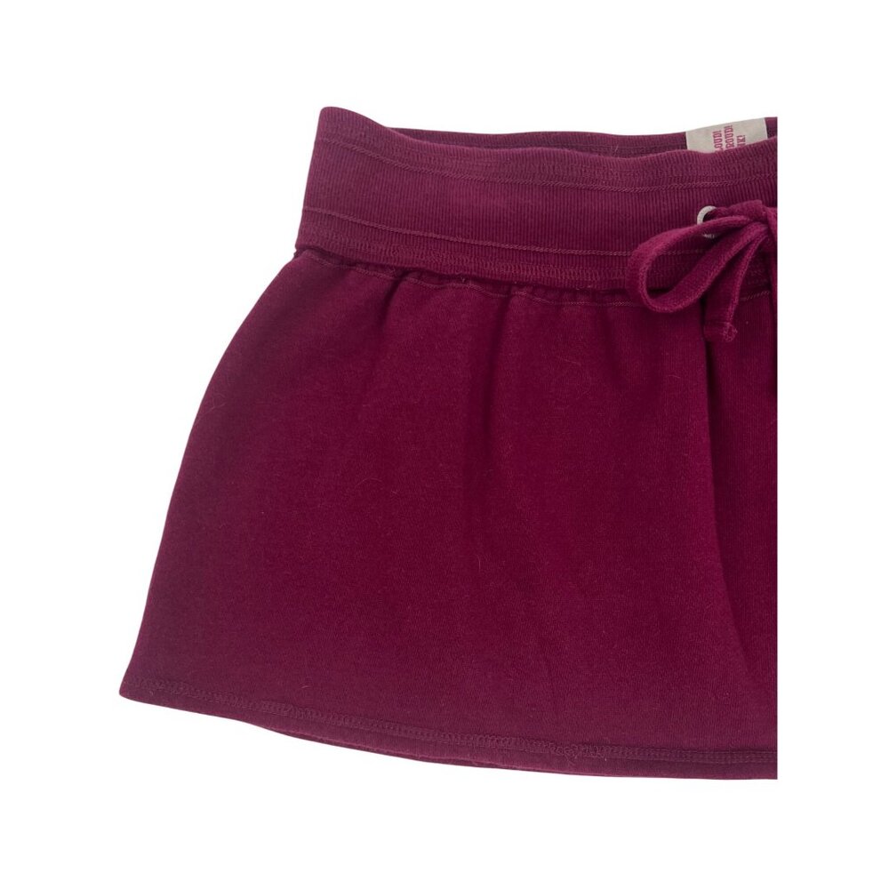 RARE Vintage Y2K Victoria's Secret PINK Burgundy Logo Mini Skirt - Picture 13 of 16